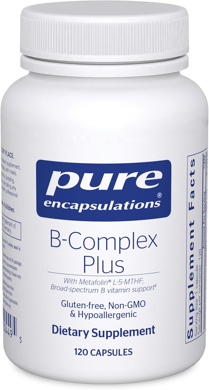 Pure Encapsulations B-Complex Plus, 120 Capsules