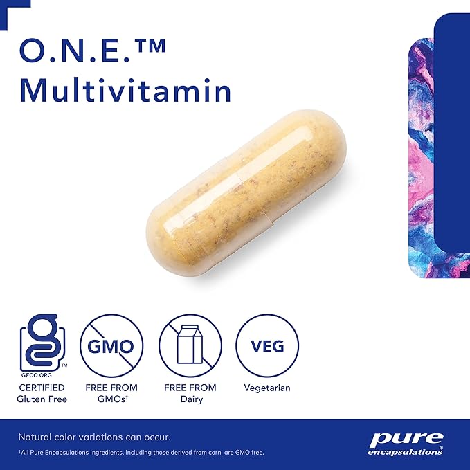 Pure Encapsulations O.N.E. Multivitamin, 30 Capsules