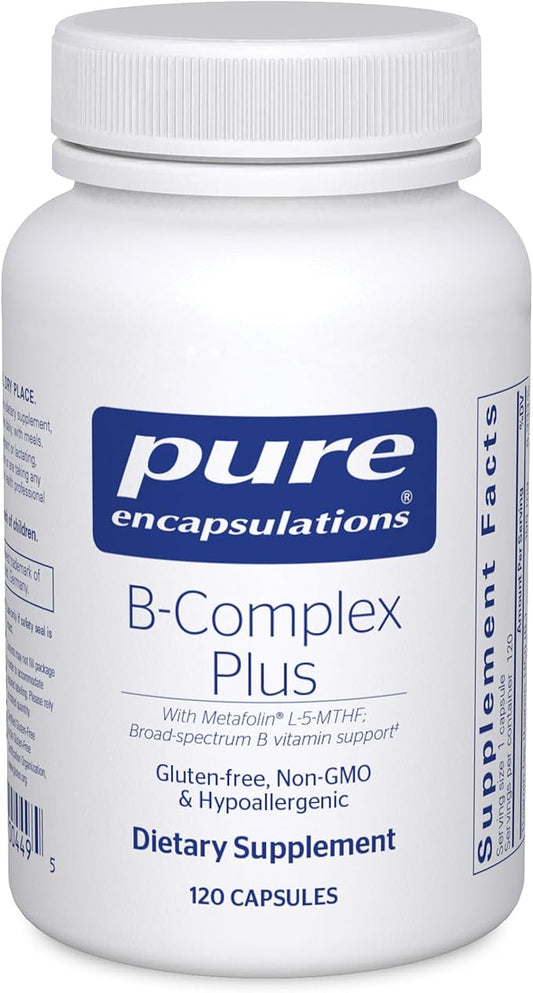 Pure Encapsulations B-Complex Plus, 120 Capsules