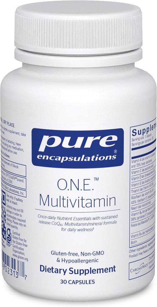 Pure Encapsulations O.N.E. Multivitamin, 30 Capsules
