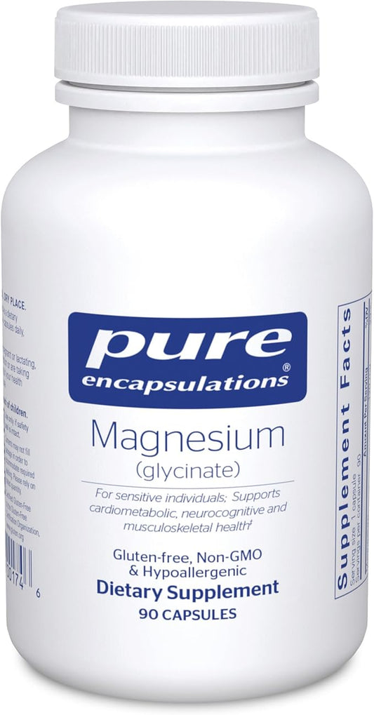 Pure Encapsulations Magnesium (Glycinate) - Supplement, 90 Capsules